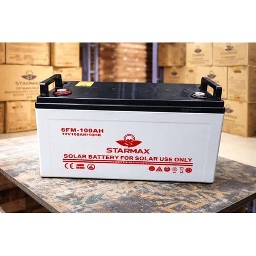 Starmax 100Ah Battery Non Maintenance Dry Cell