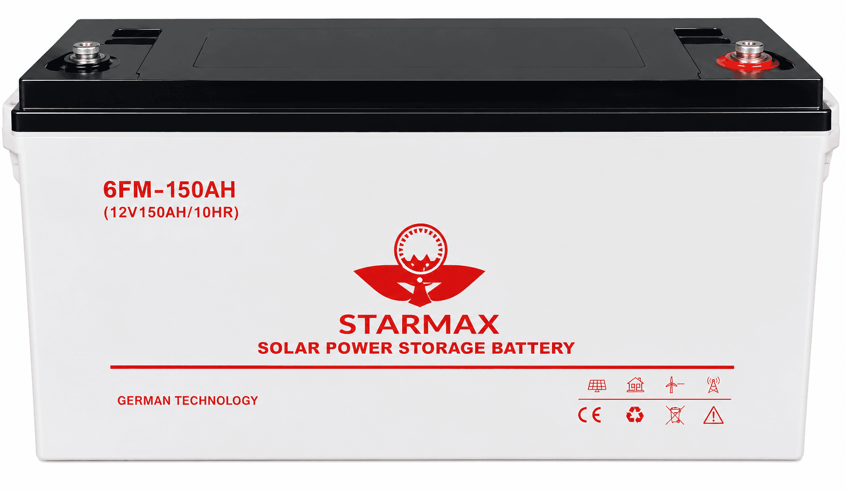 Starmax 150Ah Solar Battery Non Maintenance Dry Cell