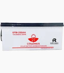 Starmax 200Ah Solar Battery Non Maintenance Dry Cell
